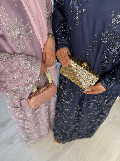 Zyra - Embellished Oversized Closed Abaya