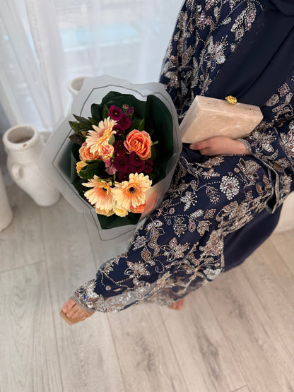 Lamisa - Embellished Oversized Closed Abaya