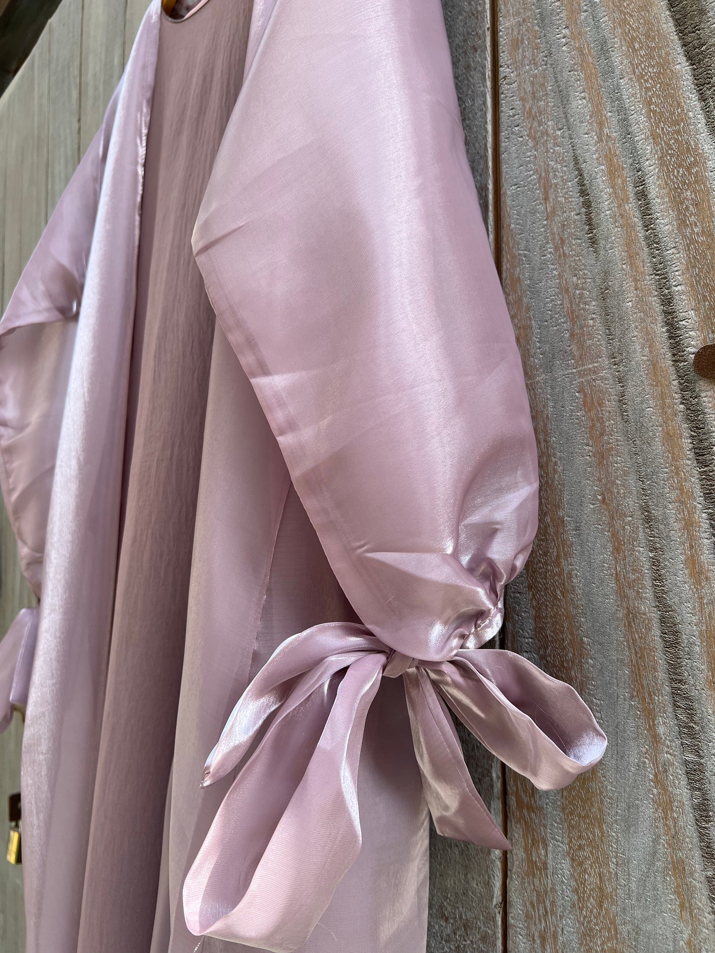 Nur - 4-piece Abaya Set (Lilac)